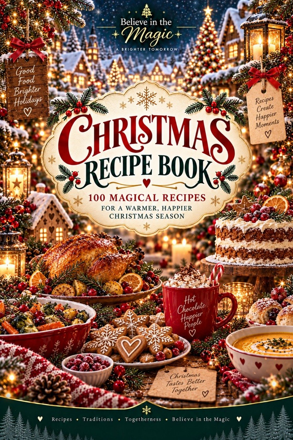 100 Magical Christmas Recipes — Premium