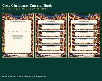 Christmas Coupon Book — 24 Experience Gift Coupons